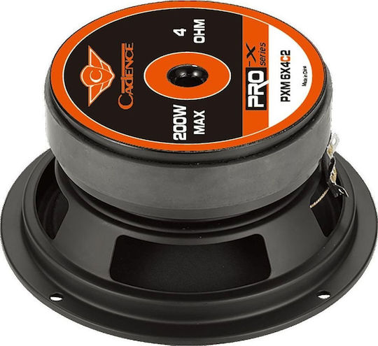 Cadence PMX-6X4 Ηχείο Αυτοκινήτου 6.5" με 100W RMS (Midrange)