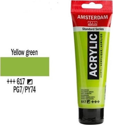 Royal Talens Amsterdam All Acrylics Standard 120ml Yellow Green 617