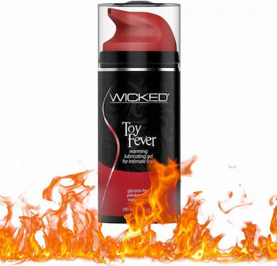 Wicked Toy Fever Warming Lubricating Gel for Intimate Toys 100ml