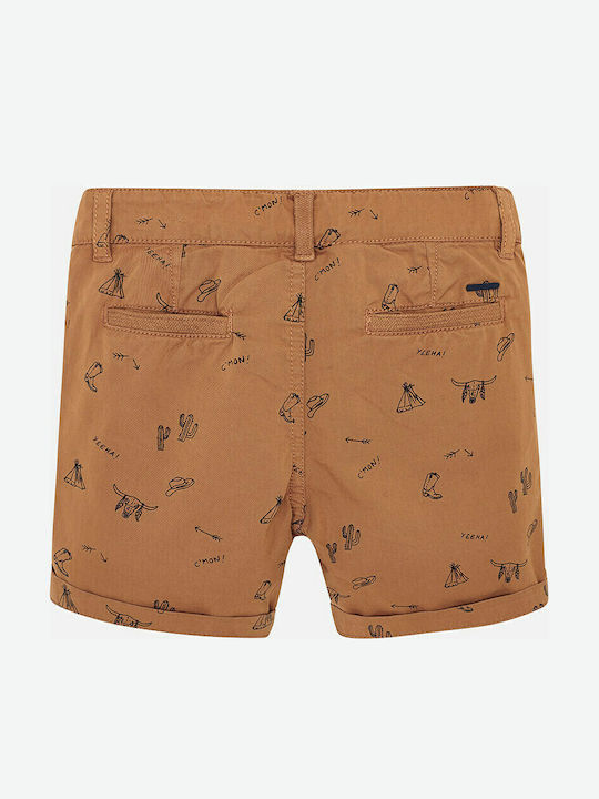 Kinder-Shorts/Bermudas Stoff Tabac Braun