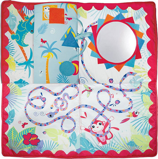Ludi Книга за дейности Jungle Educational Activity Mat за 0++ месеца
