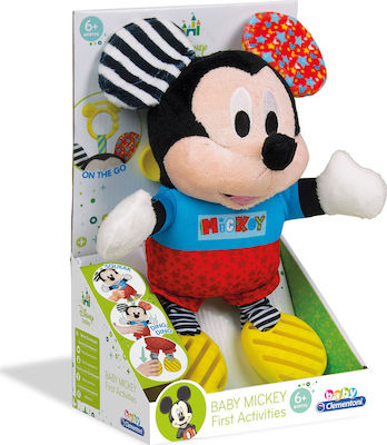 Baby Clementoni Mickey από Ύφασμα για Νεογέννητα