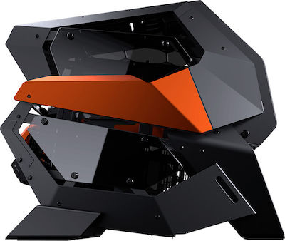 Cougar Conquer 2 Gaming Voller Turm Computergehäuse mit RGB-Beleuchtung Schwarz