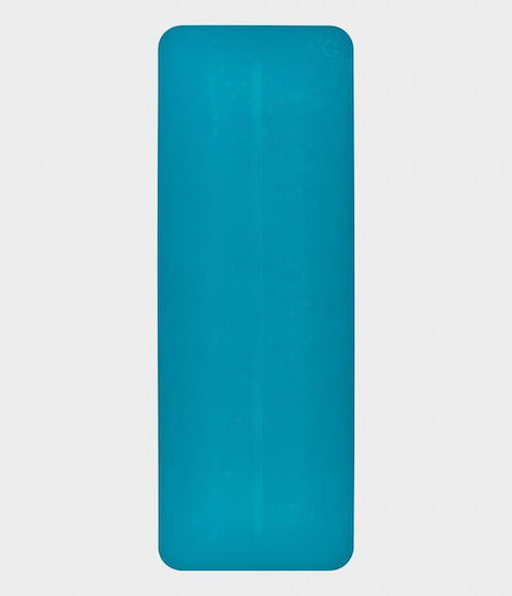 Manduka Begin Yoga Mat Exercise Mat Blue Bondi Blue (172x61x0.5cm)