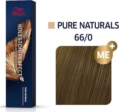 Wella Koleston Perfect Me+ Rich Naturals Hair Dye 66/0 Intense Blonde Dark Natural 60ml