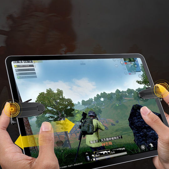 Baseus Shooting Game Tool For Pad Cu fir Gamepad pentru Android Transparent