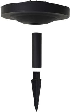 vidaXL Spiked Solar Light Ball 0.7W RGB with Photocell 40cmx61cmcm