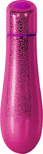 BMS Factory Rain Bullet 7 Function Textured Bullet Vibe Mini Δονητής Bullet 7.6cm Pink