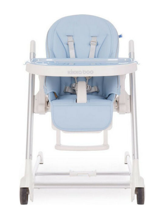 Kikka Boo Maple Καρεκλάκι Φαγητού με Ρυθμιζόμενο Ύψος Blue