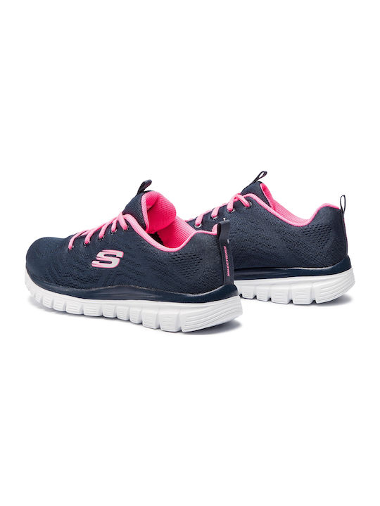 Graceful Get Connected Sport Shoes Running Blue