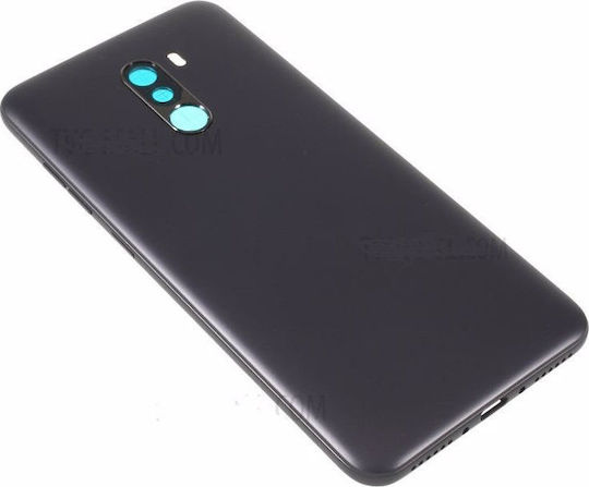 Batterieabdeckung Schwarz für Pocophone F1