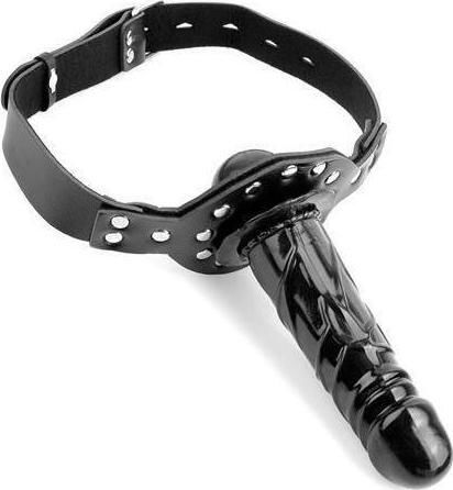 Pipedream Fetish Fantasy Series - Deluxe Ball Gag with Dildo Φίμωτρο σε Μαύρο Χρώμα