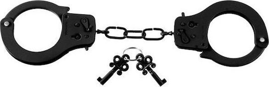 Pipedream Fetish Fantasy Series - Designer Metal Handcuffs Handschellen in Schwarz Farbe