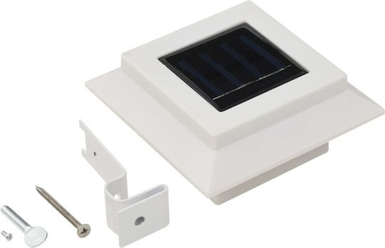 vidaXL Set 12 Wand-Solarleuchten Kaltweiß mit Fotokontakt 12cmx6.5cmcm