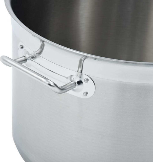 vidaXL Tiefer Edelstahl-Topf 32Es / 40cm