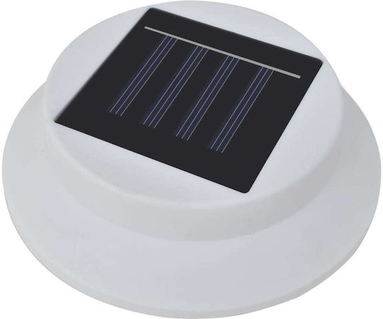 vidaXL Set of 12 Wall Solar Lights 0.6W Cold White with Photocell 12cmx6.35cmcm
