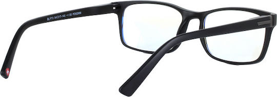 Montana Eyewear BLF73 Reading Glasses +3.00 Black