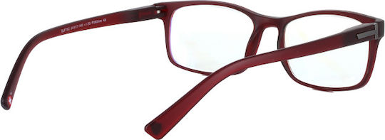 Montana Eyewear Γυαλιά Πρεσβυωπίας +1.50 σε Μπορντό χρώμα BLF73