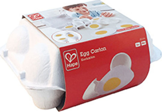 Hape Σετ με Αυγά από Ξύλο για 3+ Ετών 11.5 εκ. 6τμχ