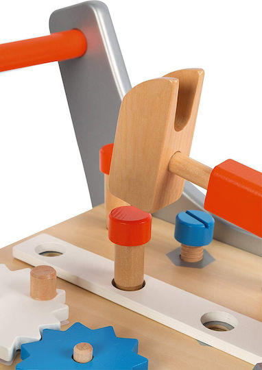 Janod Banc de lucru pentru copii Mgnetic DIY Trolley din lemn