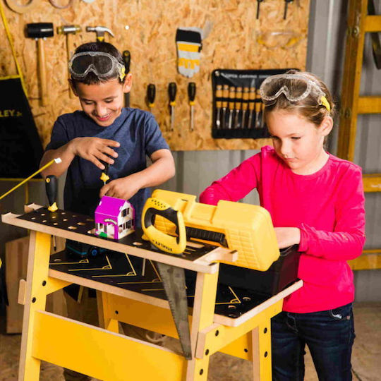 Stanley Jr Toys Mega Power N' Play Workbench από Ξύλο για 3+ Ετών 82 εκ.