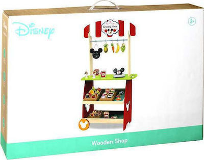 Tooky Toys Kinderladen Παντοπωλείο Mickey Disney Mickey aus Holz für 3+ Jahre