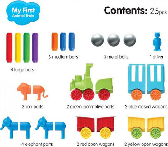 Smartmax Όχημα My First Animal Train για 24+ Μηνών