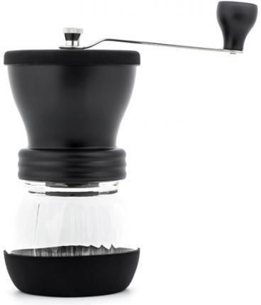 Hario Ceramic Skerton Plus Manual Coffee Grinder Black MSCS-2DTB