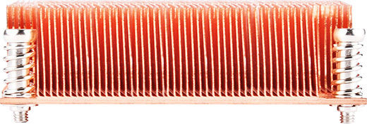 Silverstone Xenon XE01-2011 Пасивна Охладител за ЦПУ за Socket 2011 / 2066 Оранжев