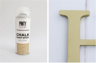 Pinty Plus Chalk Finish Paint Spray Paint Beige 400ml CK800