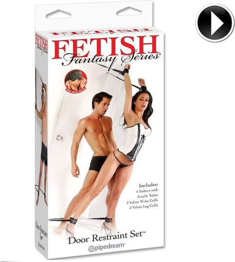Pipedream Fetish Fantasy Series Ff Door Jam Cuff Set Σετ για Δέσιμο σε Πόρτα
