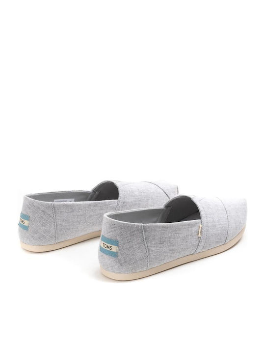 Alpargatas Women's Fabric Espadrilles Drizzle Grey