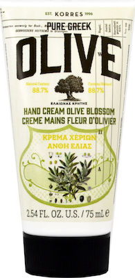 Korres Pure Greek Olive με Άνθη Ελιάς Crema de mâini hidratantă 75ml