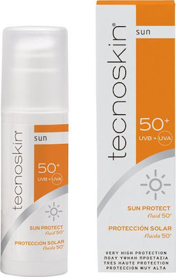 Tecnoskin Sun Protect Fluid Sunscreen Gel Face SPF50 50ml