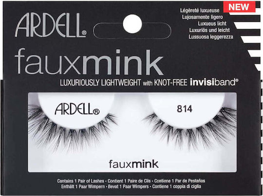 Ardell Faux Mink False Lashes in Black color 814