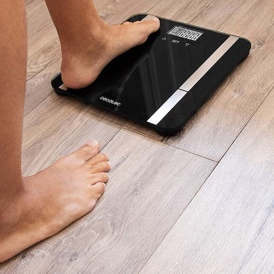 Cecotec 9450 Full Healthy Дигитална Кантар С анализ на мазнини в Черен цвят
