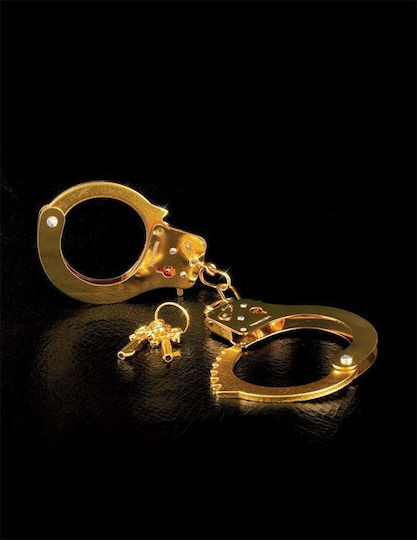 Pipedream Fetish Fantasy Gold Metal Cuffs Cătușe în Culoare Auriu