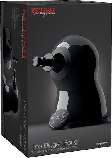Pipedream Fetish Fantasy Series The Bigger Bang Тласкаща И Въртяща Секс Машина В Черен Цвят