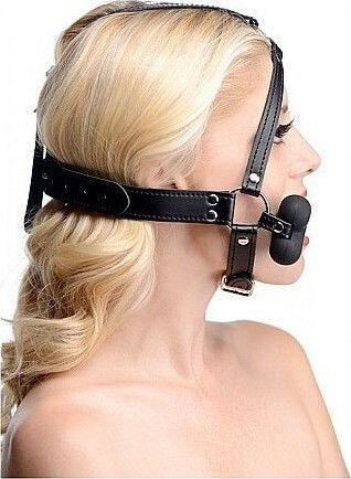 XR Master Series Hound Bone Gag Head Harness Knebel
