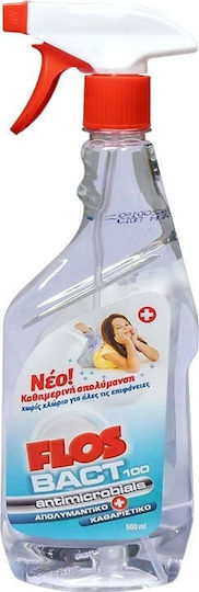 Flos Bact 100 Cleaning Spray General Use Disinfectant 500ml