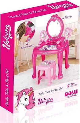 Dolu Unicorn Kids Beauty Vanity