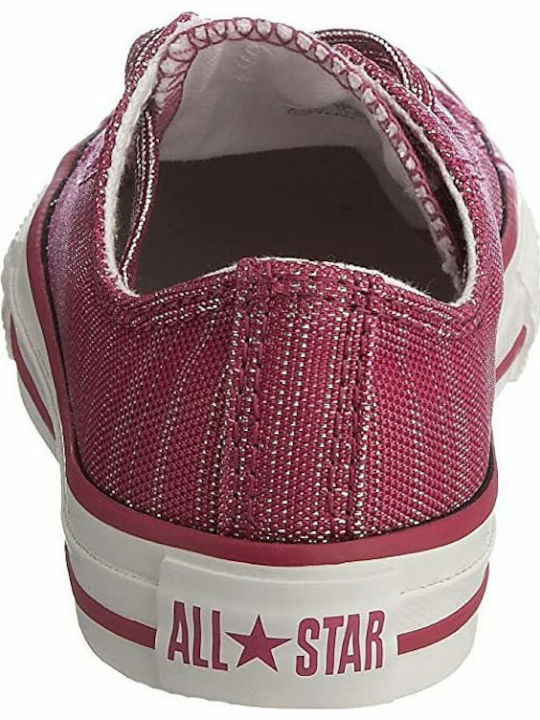 Converse Kids Sneakers Sparkle OX Burgundy