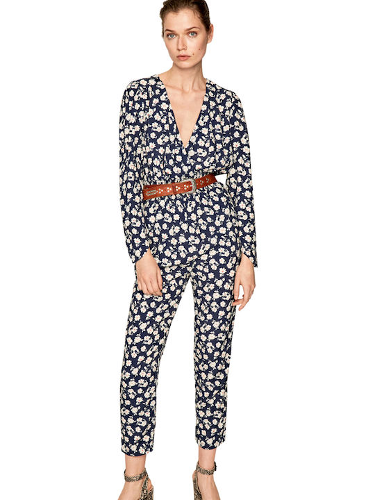 Maria Women's Long-sleeved One-piece Suit Multicolored