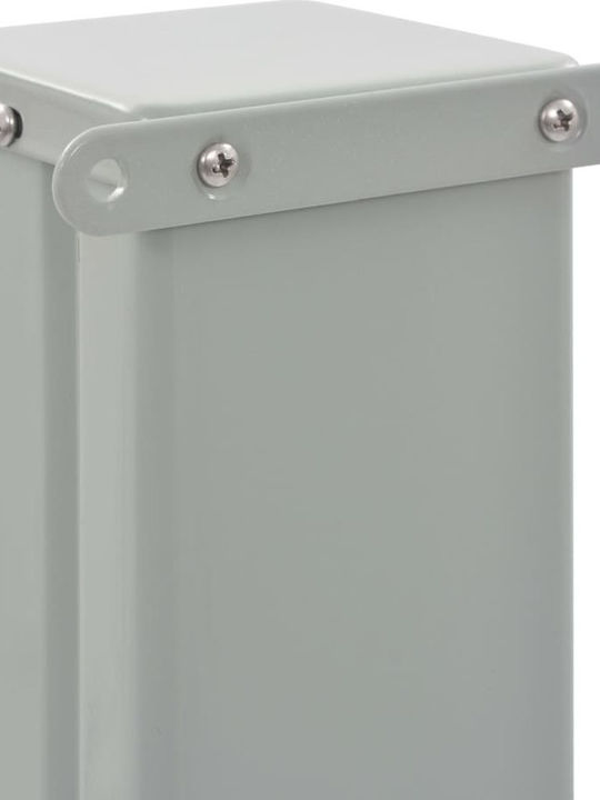vidaXL Rulou lateral de umbrire Grădină Maro x3m