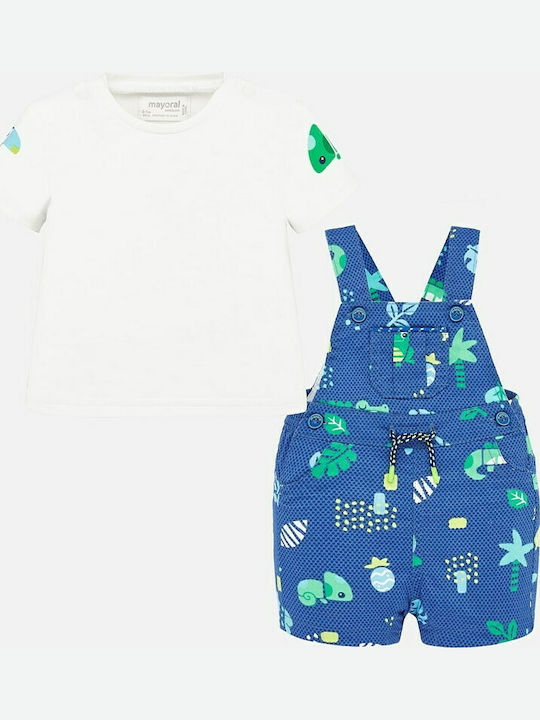 Mayoral Kids Set with Shorts Summer 2pcs Blue