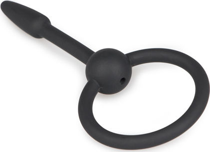 Sinner Gear Small Silicone Penis Plug Spreizer in Schwarz Farbe