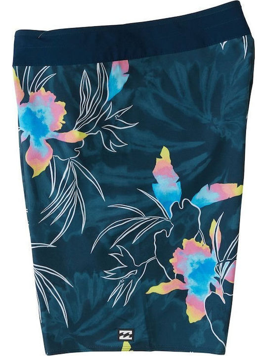 Sundays Airlite 19" Men's Swimwear Shorts Navy Blue with Patterns