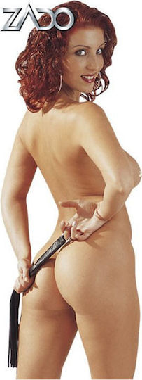 Zado Leather Whip Peitsche in Schwarz Farbe