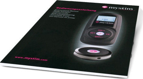 Mystim Cluster Buster για Ηλεκτροδιέγερση σε Μαύρο Χρώμα 4τμχ