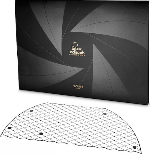 Bijoux Indiscrets Louise Mask BDSM Μάσκα σε Μαύρο Χρώμα